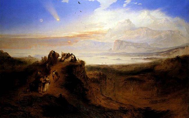 John Martin The Eve of the Deluge China oil painting art